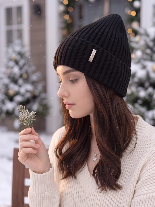 Ayollar uchun shapkalar, issiq qishki bosh kiyimlar, qishki shapka SNOWL