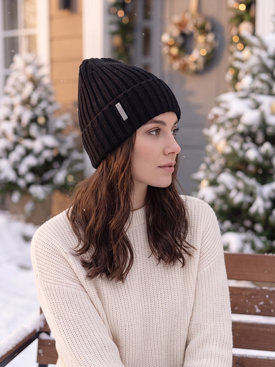 Ayollar uchun shapkalar, issiq qishki bosh kiyimlar, qishki shapka SNOWL