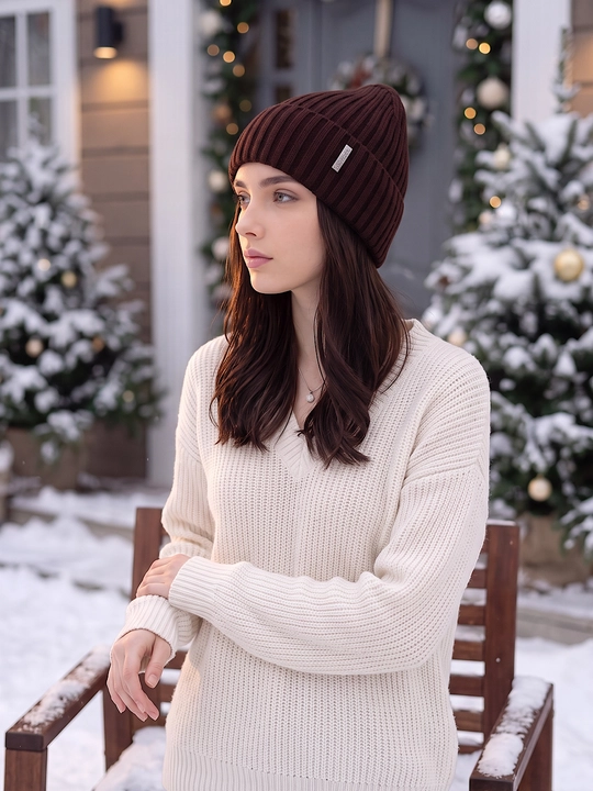 Ayollar uchun shapkalar, issiq qishki bosh kiyimlar, qishki shapka SNOWL