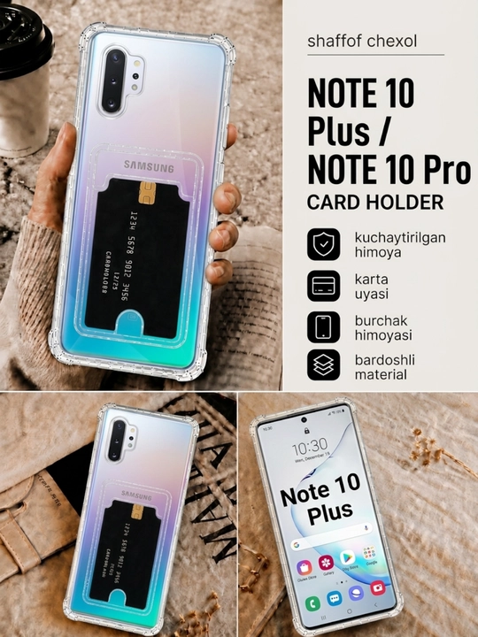 Samsung Note 10 Plus / Note 10 Pro smartfoni uchun g'ilof