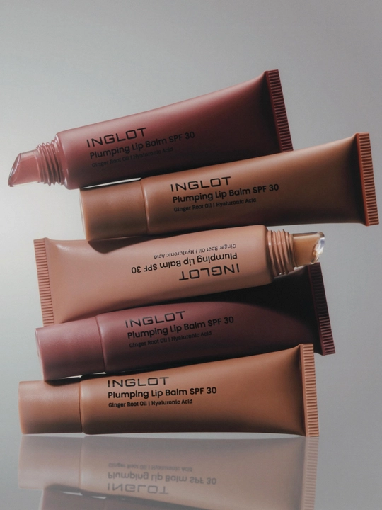 Бальзам-плампер для губ INGLOT PLUMPING LIP BALM SPF30 с эффектом увеличения объема