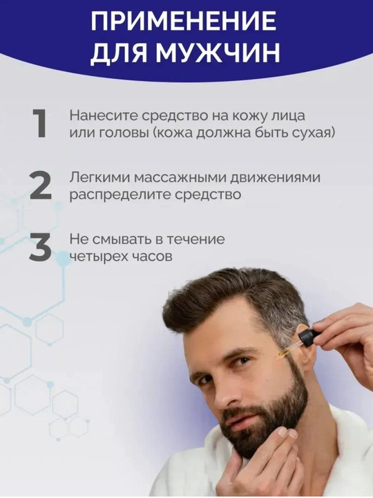 Миноксидин 5% Kirkland — эффективное средство от выпадения волос и для роста бороды, 60 мл