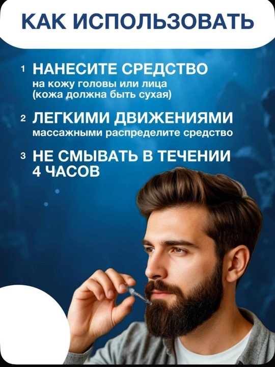 Миноксидин 5% Kirkland — эффективное средство от выпадения волос и для роста бороды, 60 мл