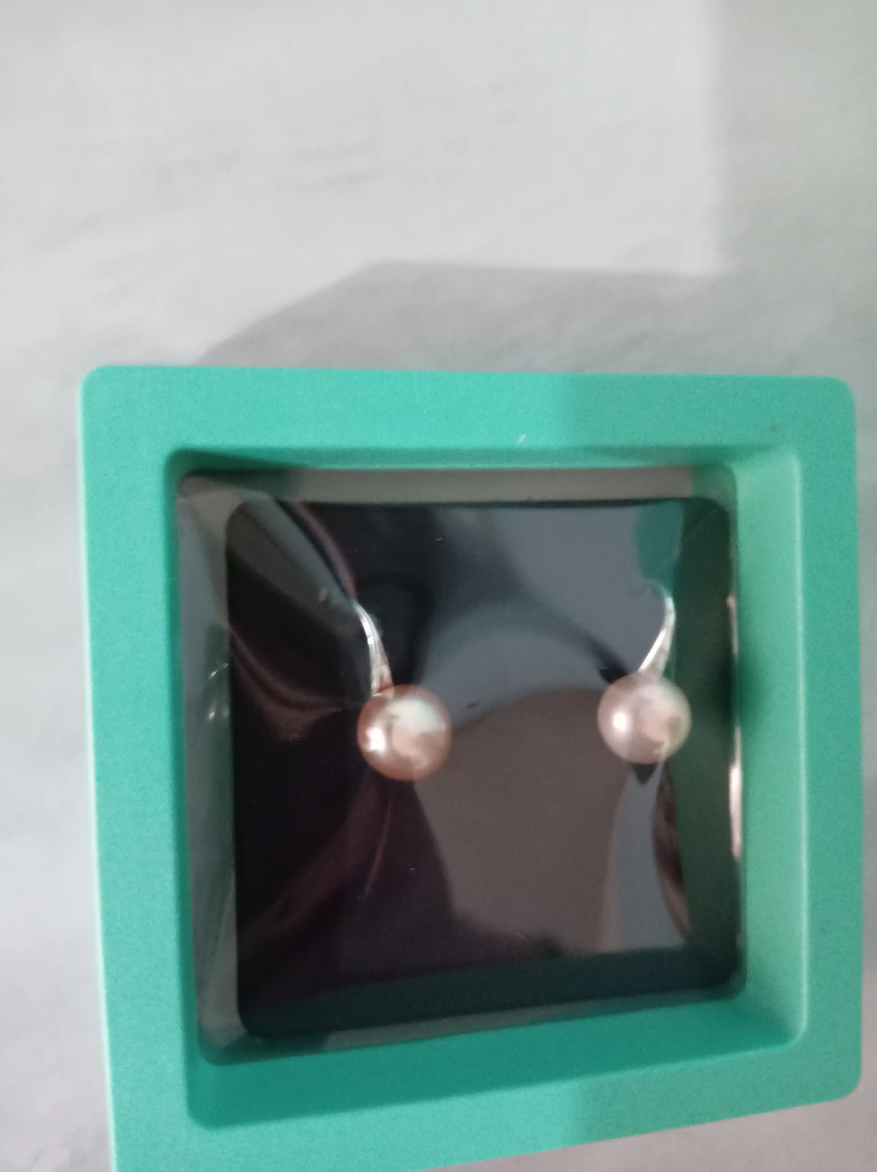 Серебряные серьги с натуральным жемчугом Adelinde 925 пробы