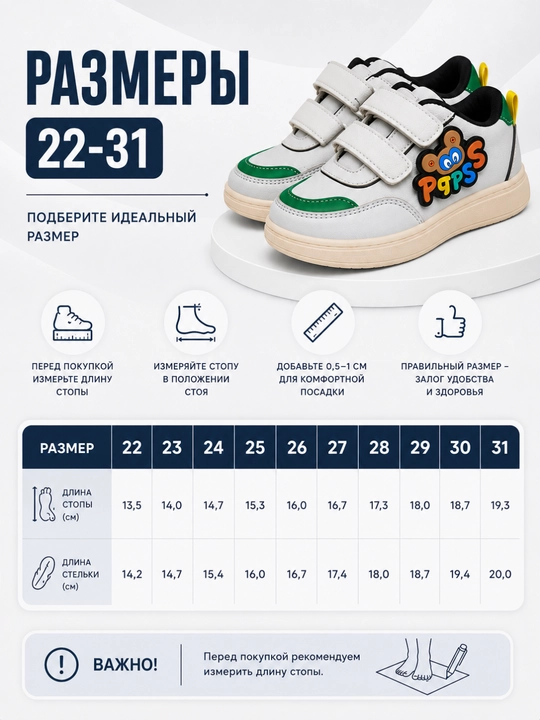 Кроссовки для мальчиков и девочек, размеры от 22 до 31