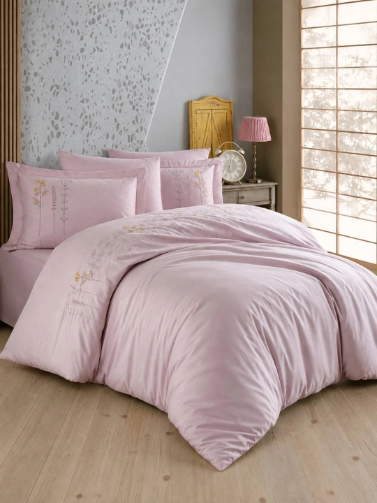Cotton Box kashtali ikki kishilik yotoq komplekti, 100% paxta, 200×220 sm, Turkiya