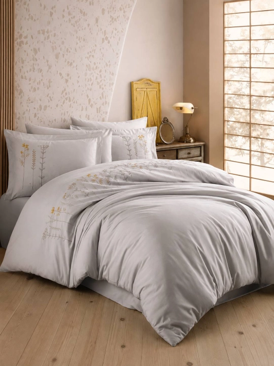 Cotton Box kashtali ikki kishilik yotoq komplekti, 100% paxta, 200×220 sm, Turkiya