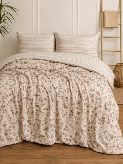 Cotton Box kashtali ikki kishilik yotoq komplekti, 100% paxta, 200×220 sm, Turkiya