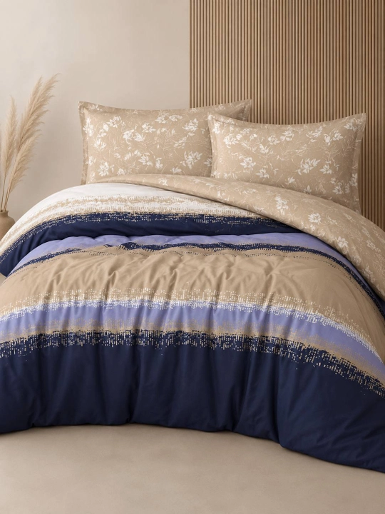 Cotton Box kashtali ikki kishilik yotoq komplekti, 100% paxta, 200×220 sm, Turkiya