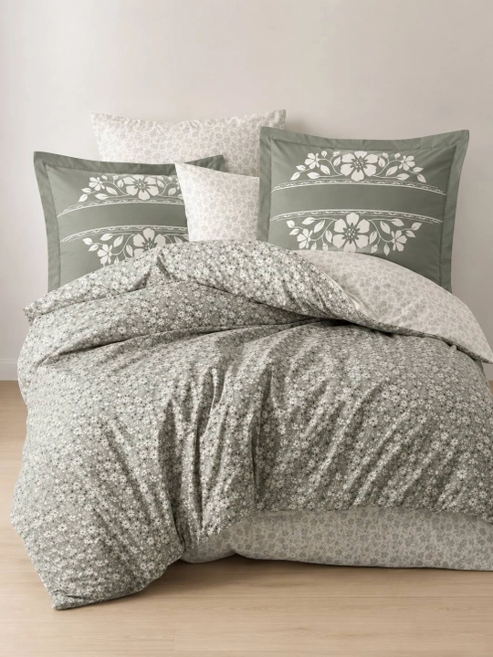 Cotton Box kashtali ikki kishilik yotoq komplekti, 100% paxta, 200×220 sm, Turkiya