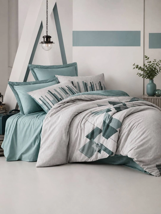 Cotton Box kashtali ikki kishilik yotoq komplekti, 100% paxta, 200×220 sm, Turkiya