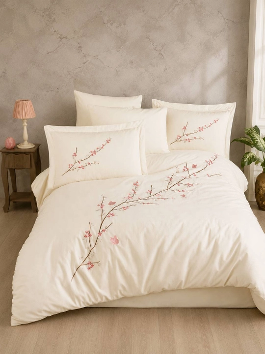 Cotton Box kashtali ikki kishilik yotoq komplekti, 100% paxta, 200×220 sm, Turkiya