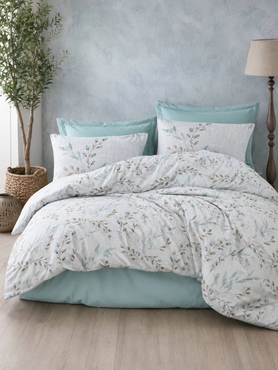 Cotton Box kashtali ikki kishilik yotoq komplekti, 100% paxta, 200×220 sm, Turkiya