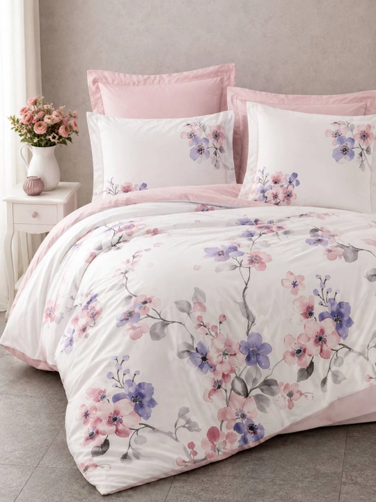 Cotton Box kashtali ikki kishilik yotoq komplekti, 100% paxta, 200×220 sm, Turkiya
