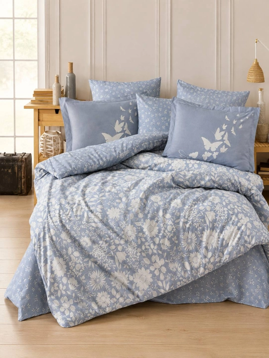Cotton Box kashtali ikki kishilik yotoq komplekti, 100% paxta, 200×220 sm, Turkiya