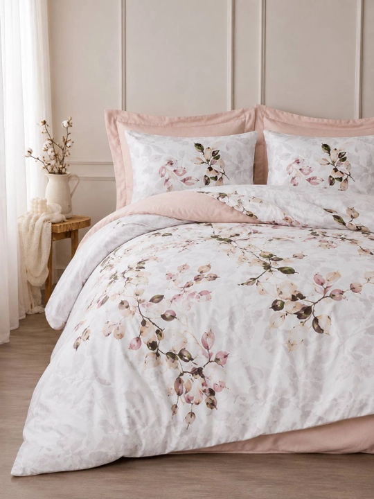 Cotton Box kashtali ikki kishilik yotoq komplekti, 100% paxta, 200×220 sm, Turkiya