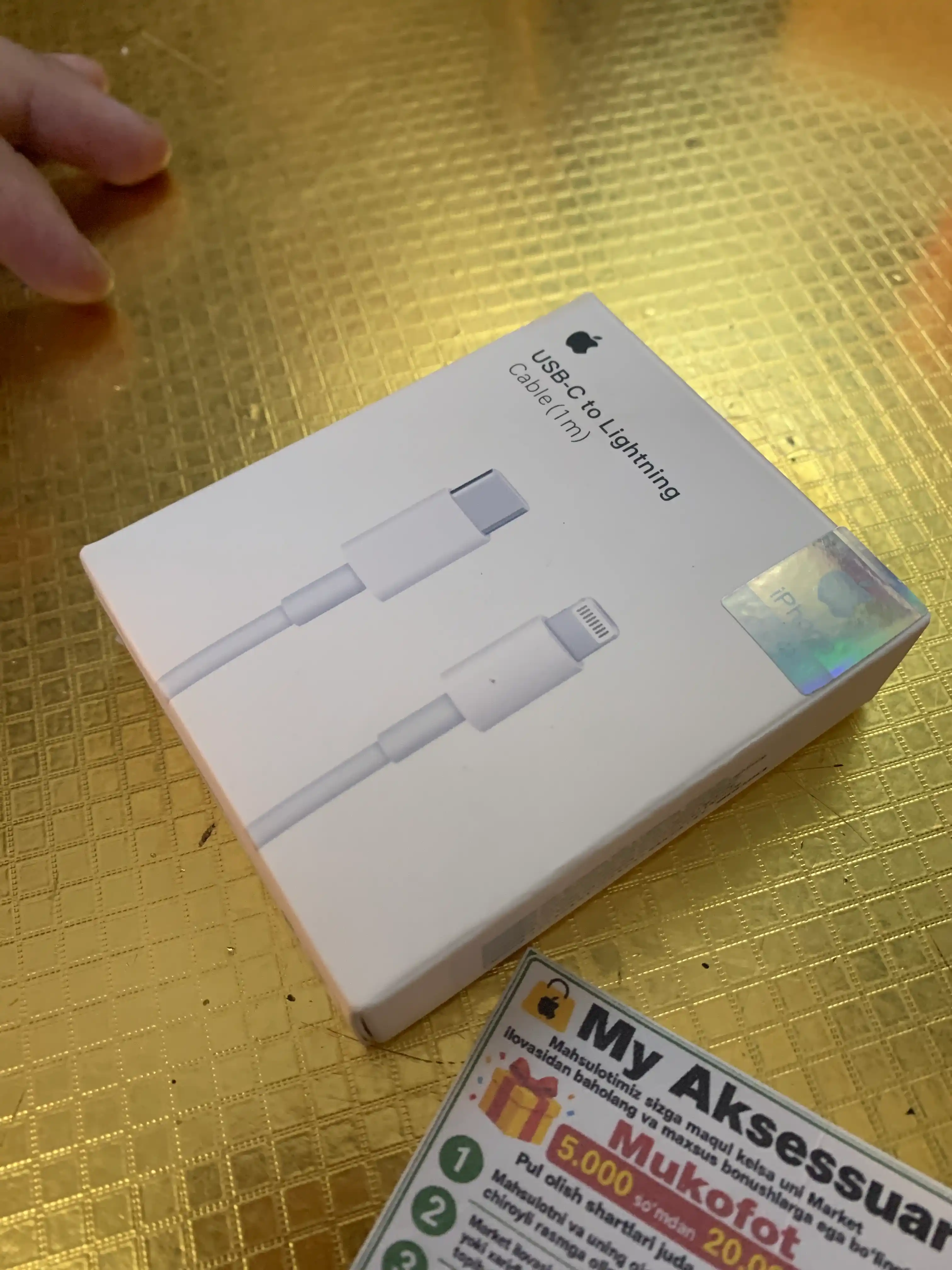 Type-C to Lightning шнур для iPhone — быстрый зарядный USB для iPhone X, 11, 12, 13, 14