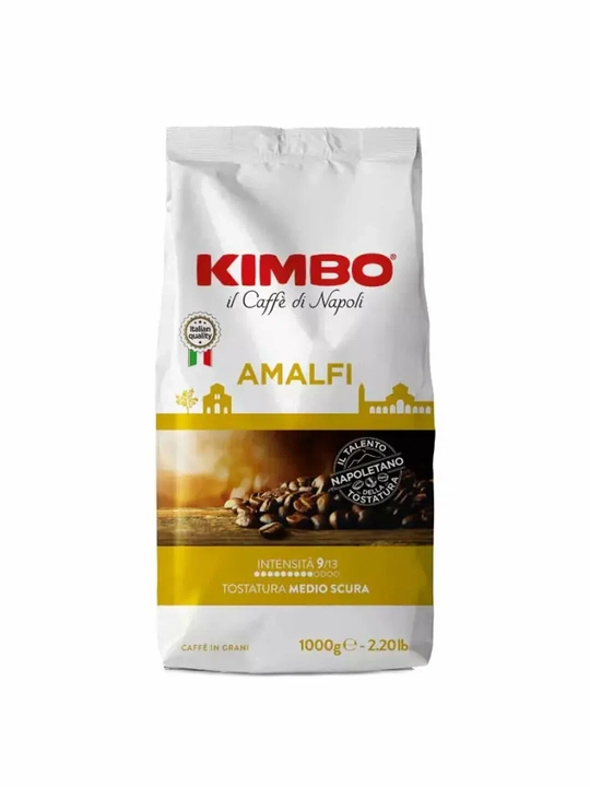 Кофе в зернах KIMBO Esspresso Classico, Amalfi, Capri, Pompei, Esspresso Crema, 1000г