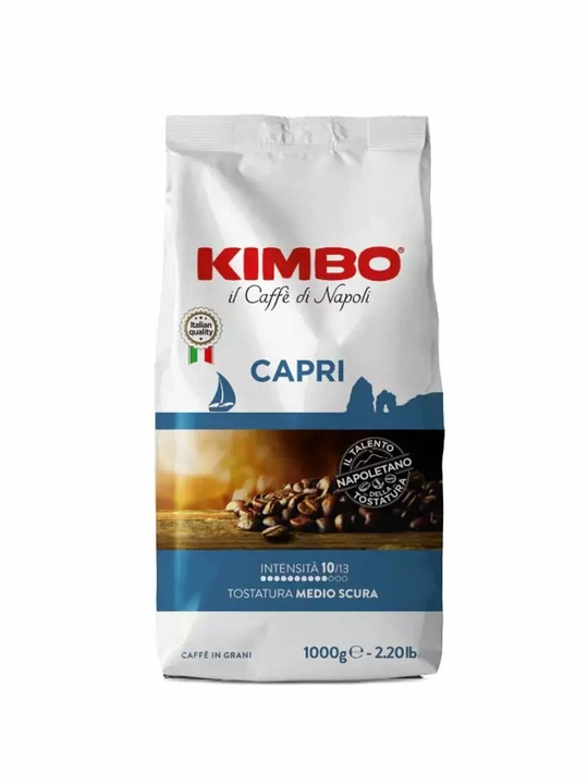Кофе в зернах KIMBO Esspresso Classico, Amalfi, Capri, Pompei, Esspresso Crema, 1000г
