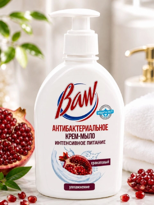 Antibakterial krem-sovun - 
