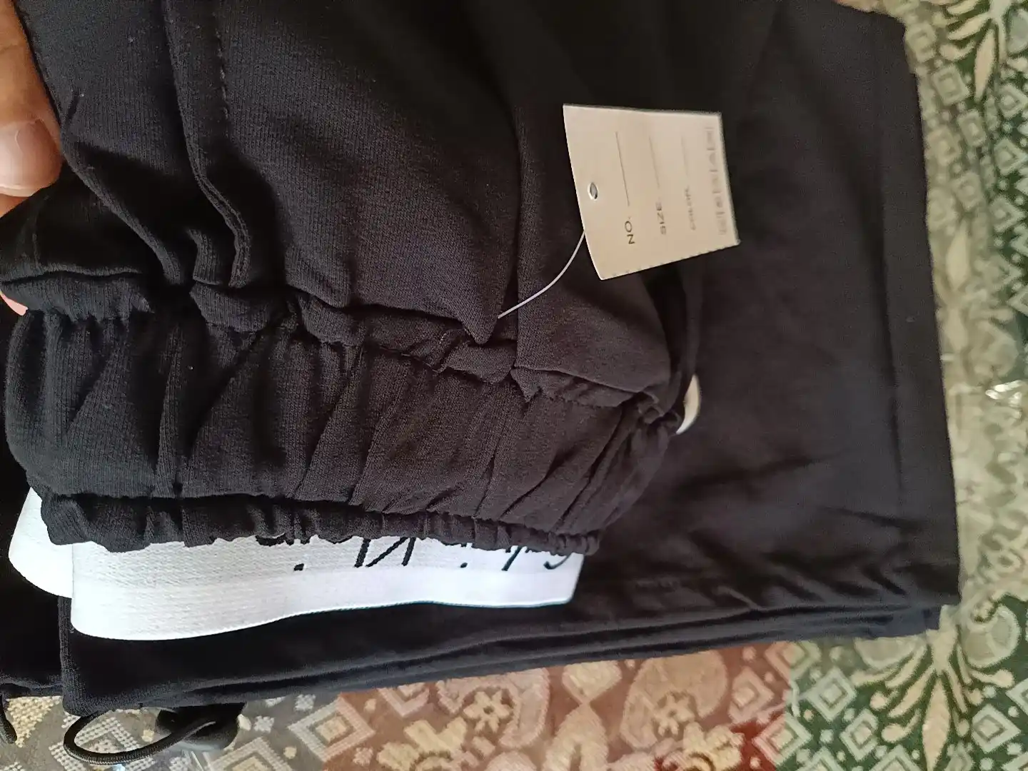 Katta o‘lchamli ayollar sport ishtoni, qizlar va ayollar uchun triko, sport shimi, triko