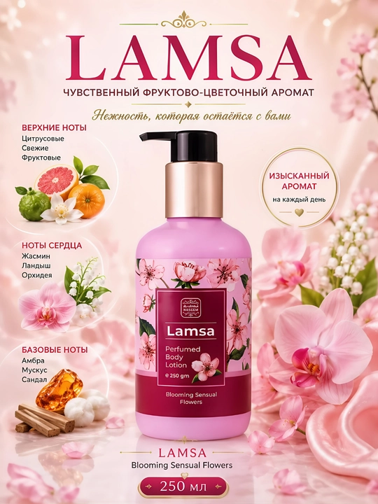 Lamsa Bushra — парфюмированный лосьон для тела, 250 мл