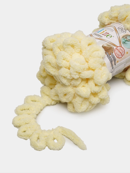 Alize Puffy пряжа, плюшевая пряжа, пряжа для вязания, мягкая пряжа, детская пряжа