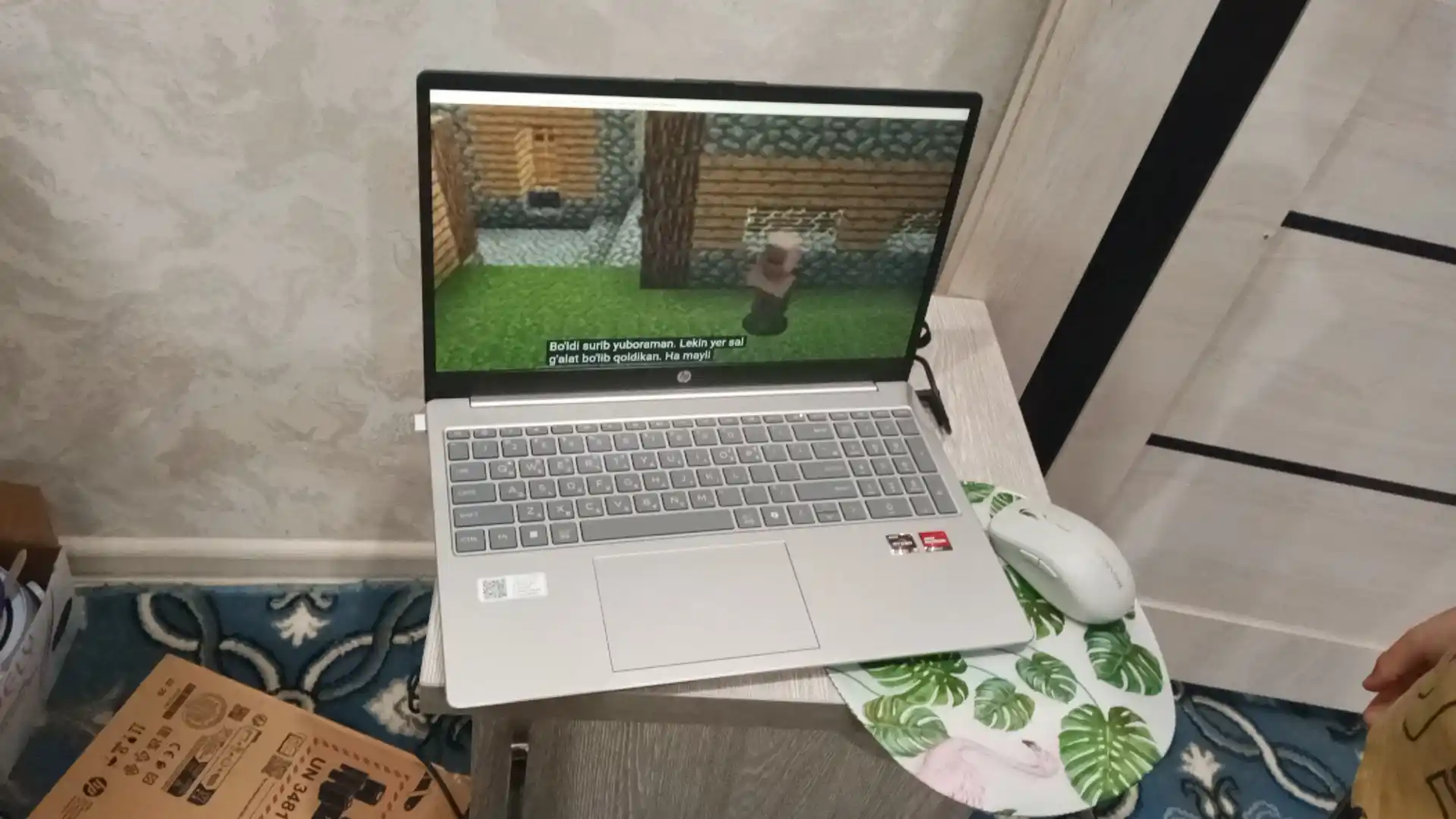 Ноутбук HP Laptop 15 AMD Ryzen™ 5 7535HS RAM 16 GB DDR5 512 GB SSD 15.6″ Full HD IPS