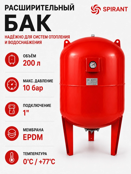 Kengaytirish baki - 200L, 300L - 