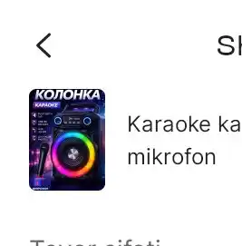 Karaoke karnay Bluetooth ZQS 6166, 14100 + mikrofon