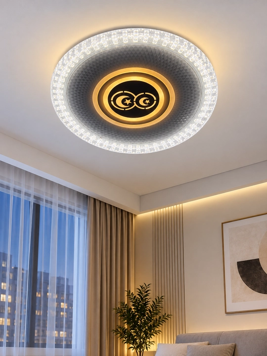LED Люстра Плафон Светильник Лампа 3 режима освещения для комнаты потолка 96w