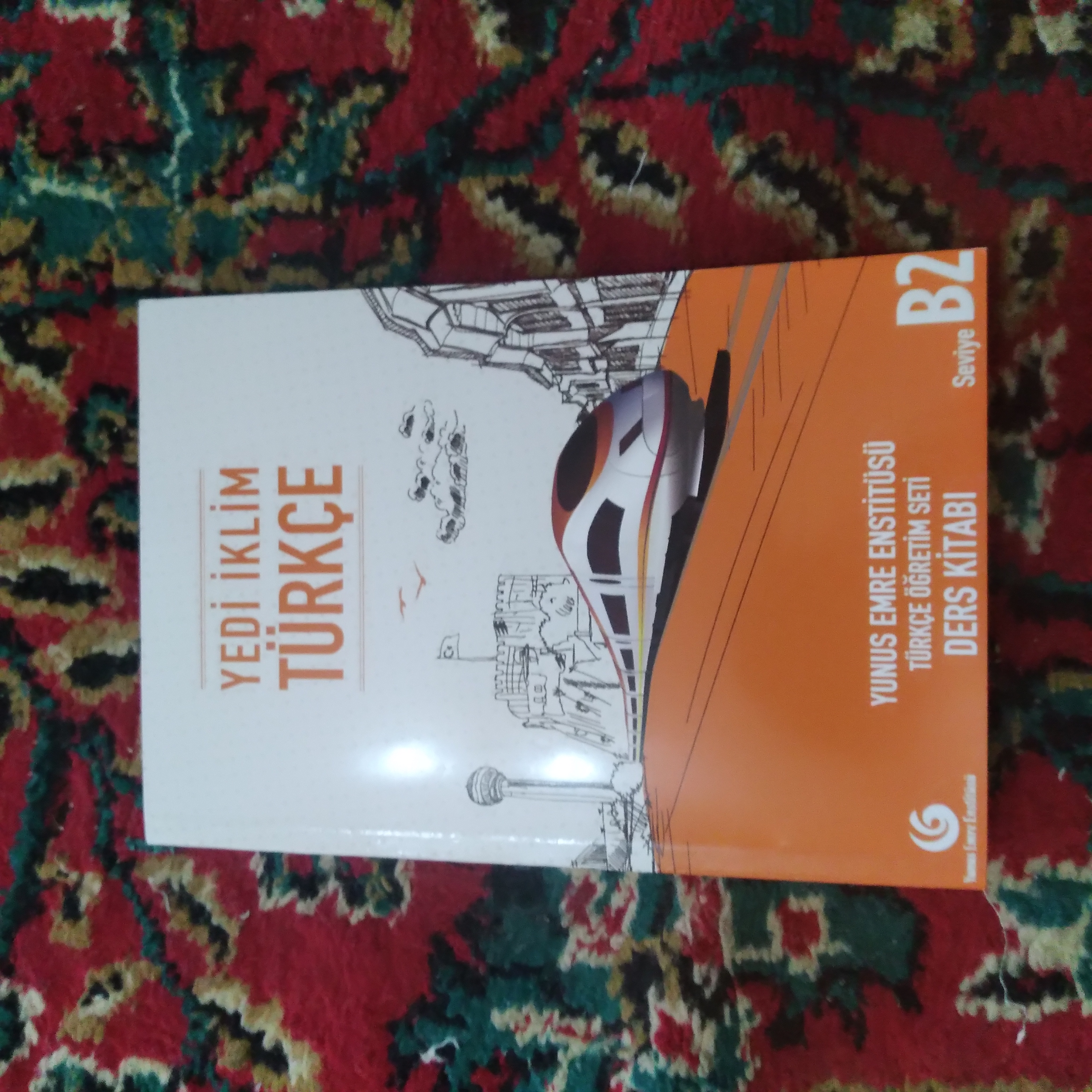 Yedi Iklim Turkce. A1,A2,B1,B2,C1. Mashq daftarlari va turk tilidagi darslik kitobi, A4