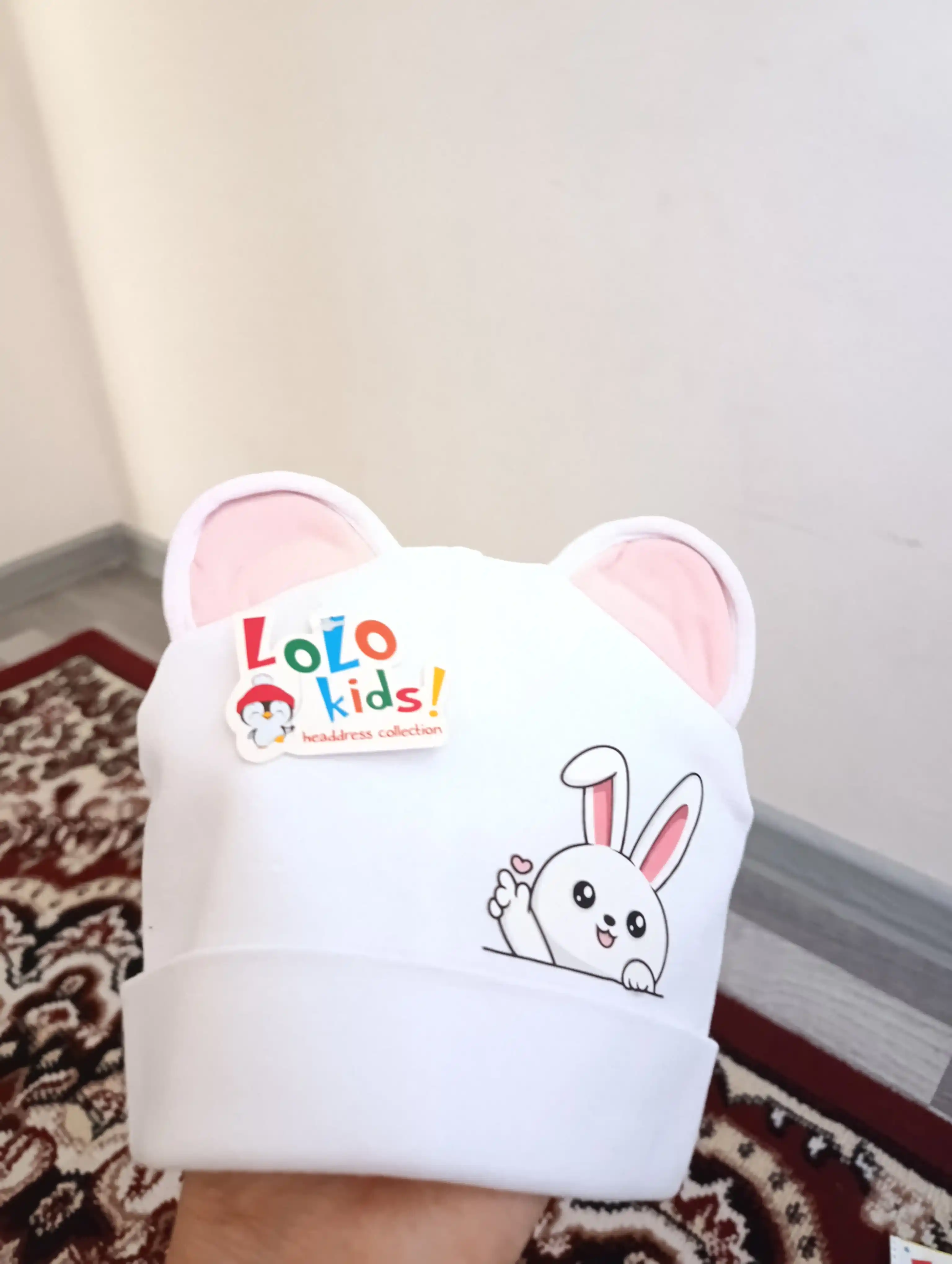 2 oylikdan 1 yoshgacha bo‘lgan chaqaloqlar, o‘g‘il bolalar va qizlar uchun qalpoqcha