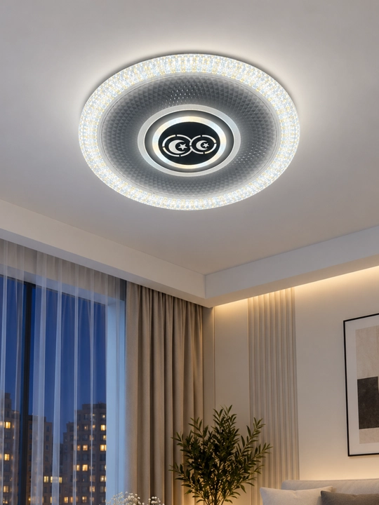 LED Люстра Плафон Светильник Лампа 3 режима освещения для комнаты потолка 96w