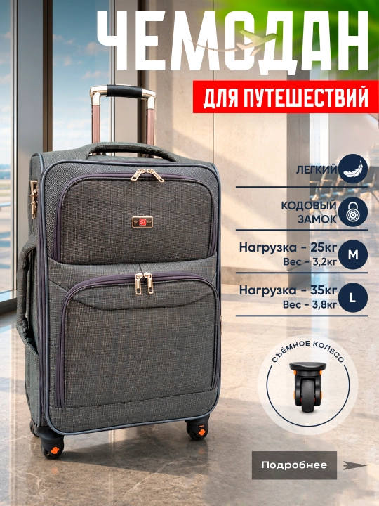 Чемоданы для путешествий и поездок