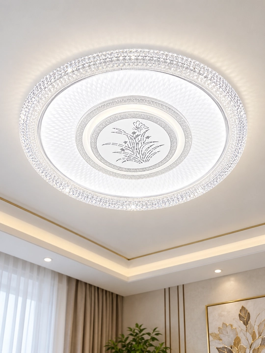 LED Люстра Плафон Светильник Лампа 3 режима освещения для комнаты потолка 96w