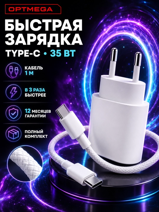 Apple - xavfsiz, tez, zaryadlashni ta'minlovchi iPhone adapteri