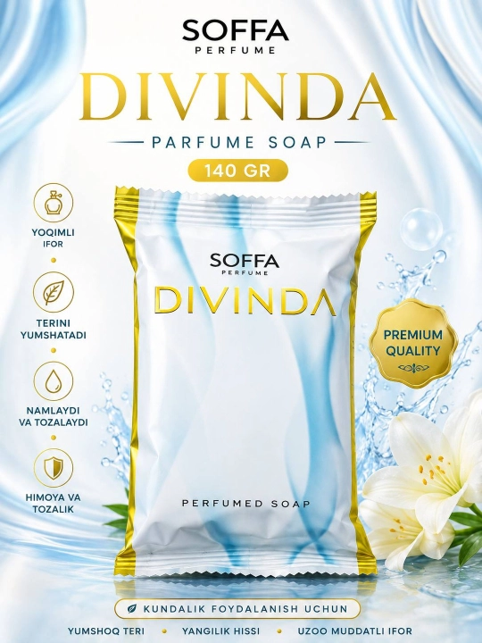 Parfyum sovun, 125 g - 
