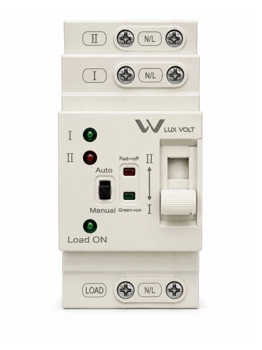 LUX VOLT AVR avtomatik kuchlanish kaliti bir fazali - 