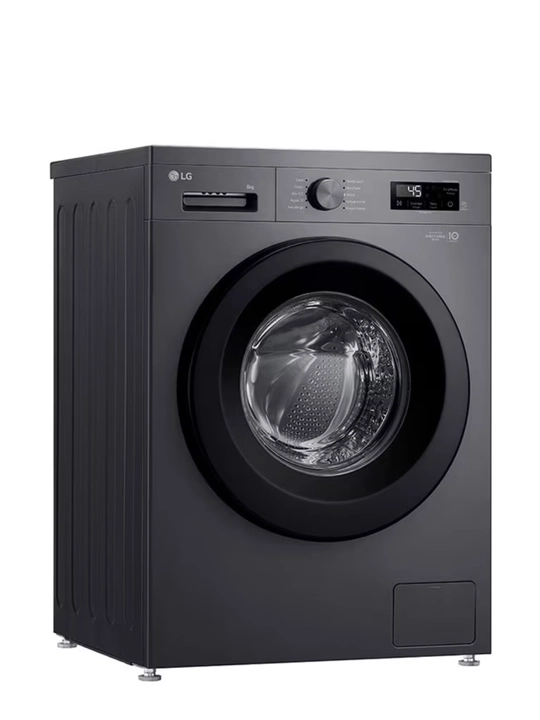 LG Kir Yuvish Mashinasi 9 kg, Avtomat, Inverter, Steam, 1200 Ayl/min