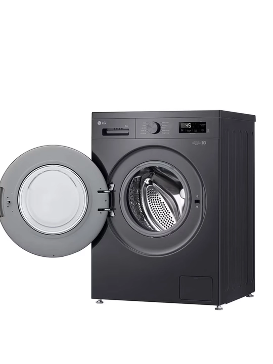 LG Kir Yuvish Mashinasi 9 kg, Avtomat, Inverter, Steam, 1200 Ayl/min