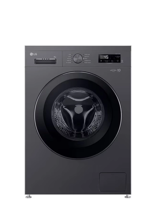 LG Kir Yuvish Mashinasi 9 kg, Avtomat, Inverter, Steam, 1200 Ayl/min