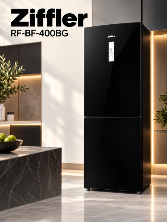 Ziffler No Frost inverter muzlatgichlari, 293–423 L, ikki kamerali va Multi Door - 