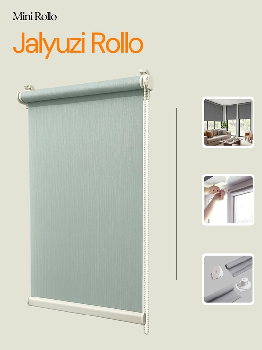 Jalyuzi rollo, plisse - 