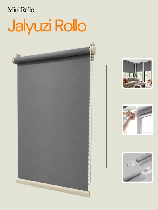 Jalyuzi rollo, plisse - 