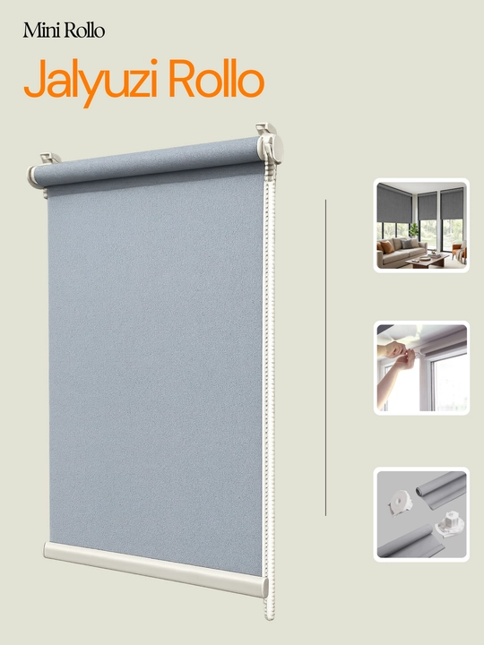 Jalyuzi rollo, plisse - 