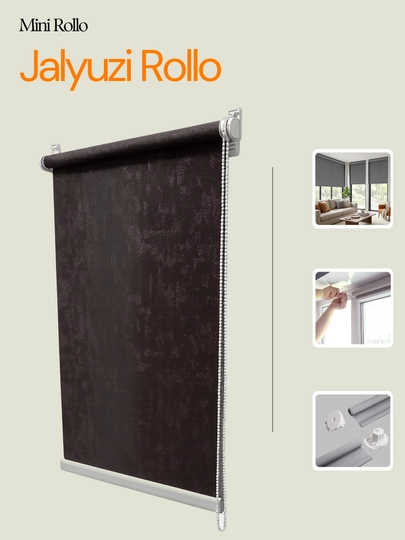 Jalyuzi rollo, plisse - 