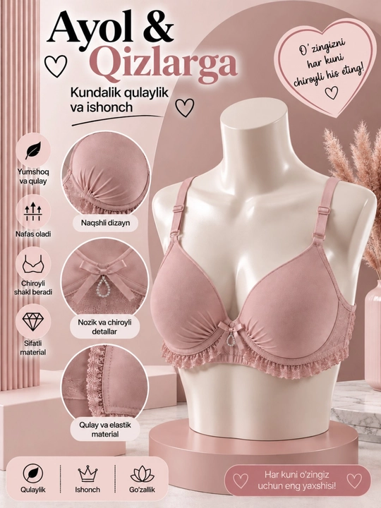 Ayolla uchun byusgalterlar - 1 dona - 