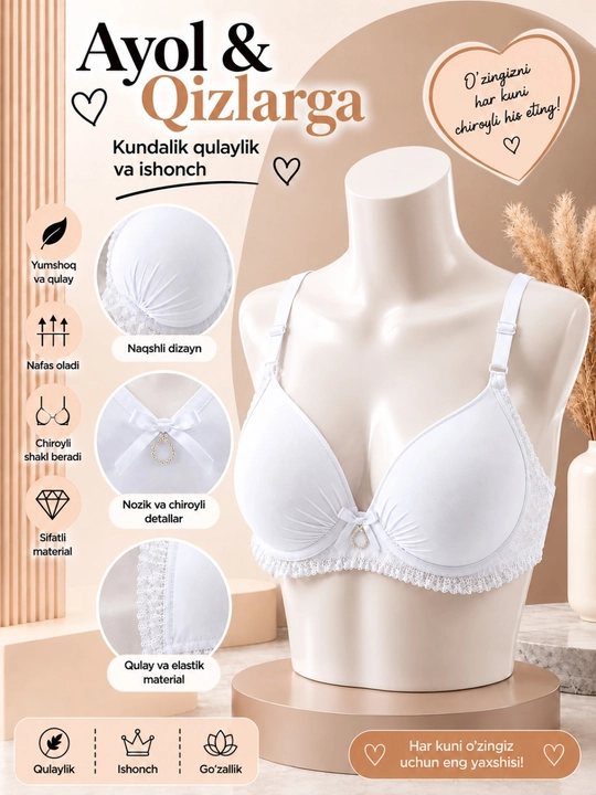 Ayolla uchun byusgalterlar - 1 dona - 