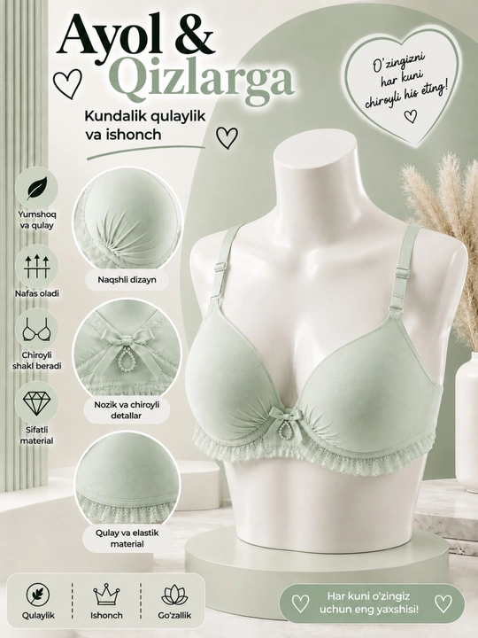 Ayolla uchun byusgalterlar - 1 dona - 